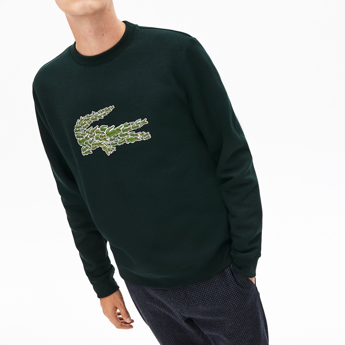 Sweatshirt homme Lacoste seconde main photo 2