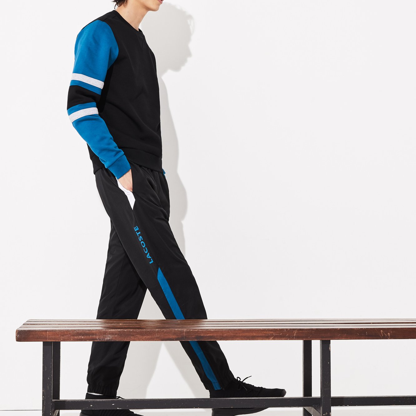 Sweatshirt homme Lacoste seconde main photo 3