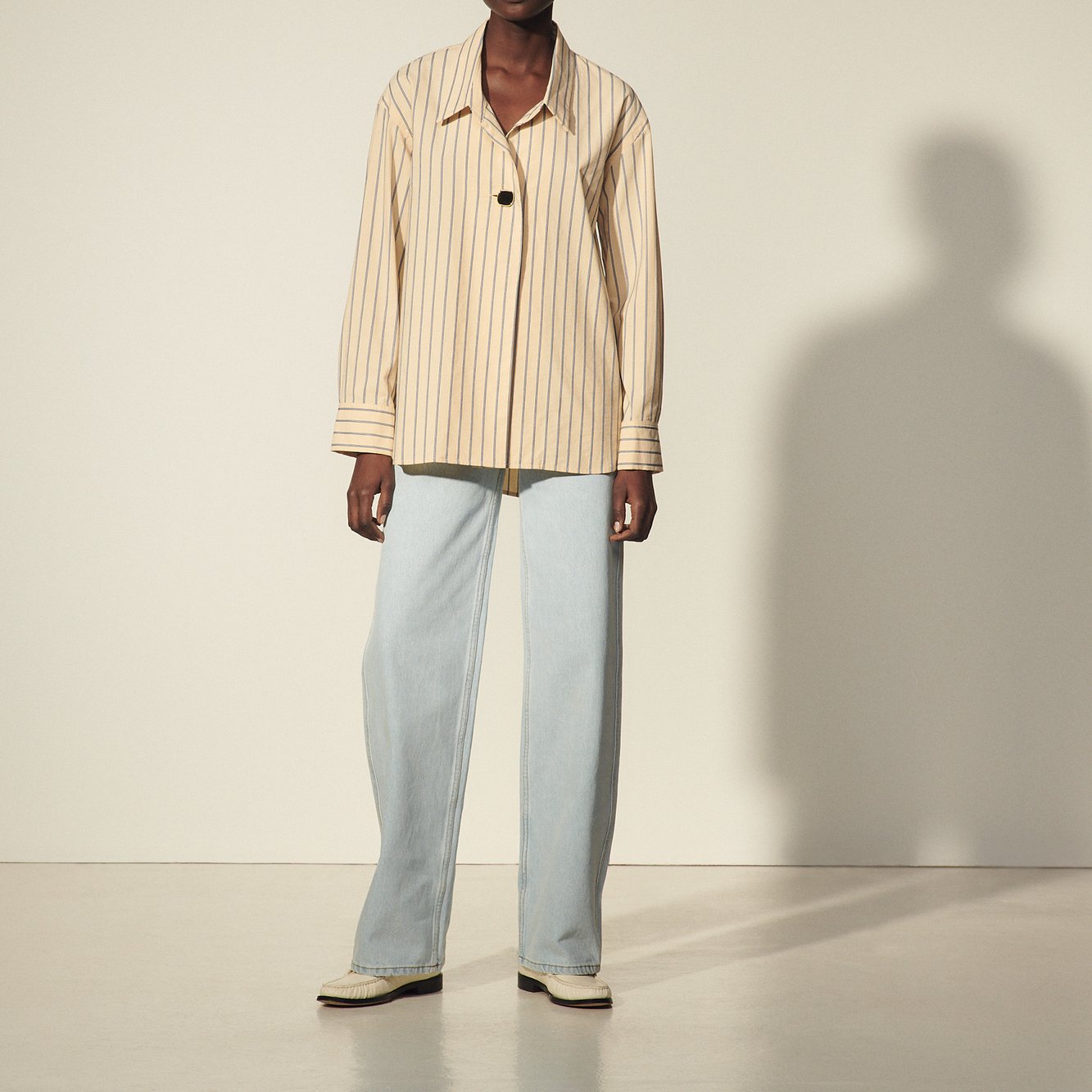 Foto del producto Camisa de rayas de algodón número 1