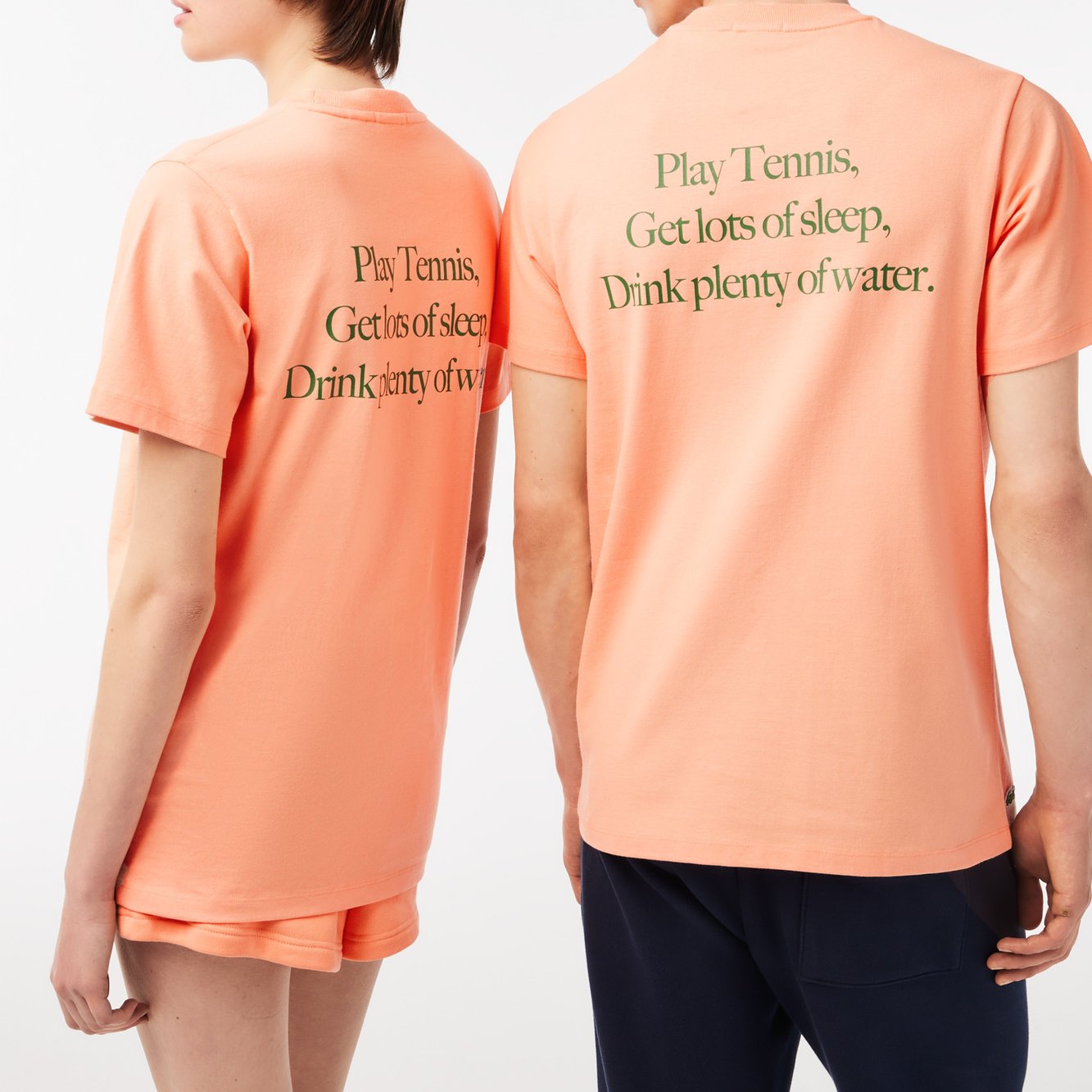 T-shirt Lacoste x Sporty & Rich unisexe Lacoste seconde main photo 2