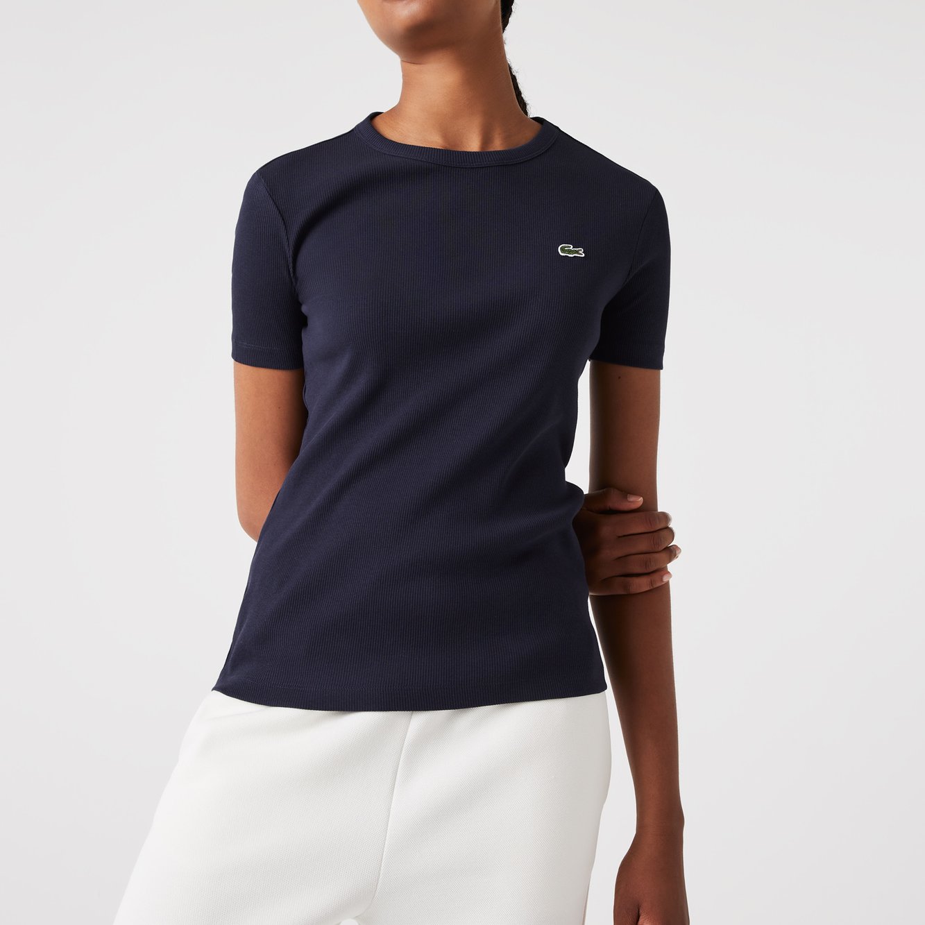 T-shirt femme Lacoste seconde main photo 2