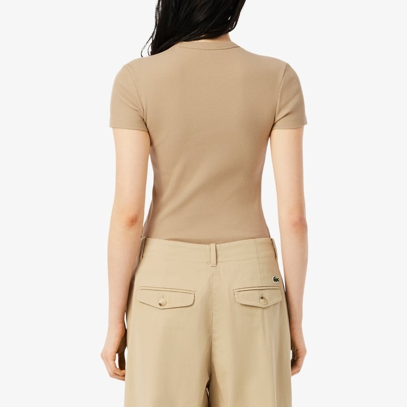 T-shirt femme Lacoste seconde main photo 4