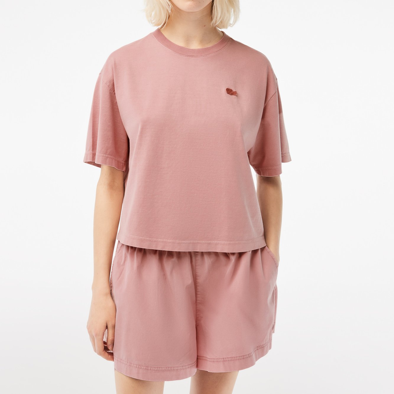 T-shirt femme Lacoste seconde main photo 2
