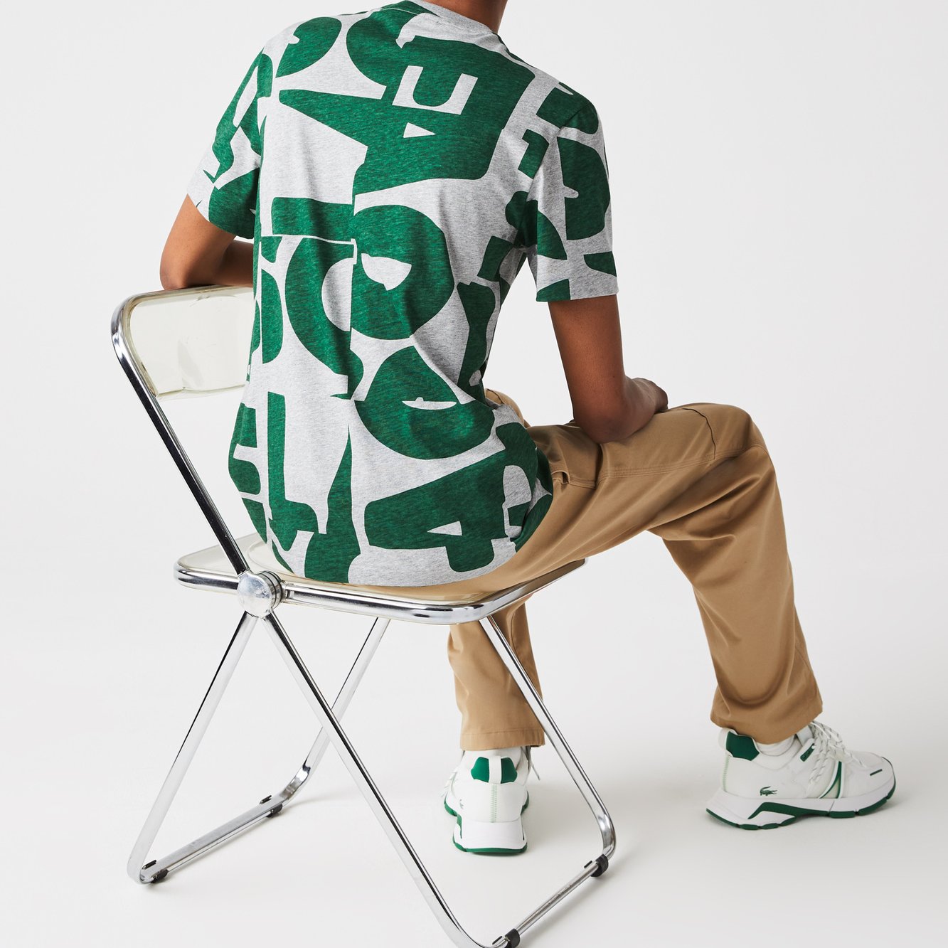 T-shirt homme Lacoste seconde main photo 4