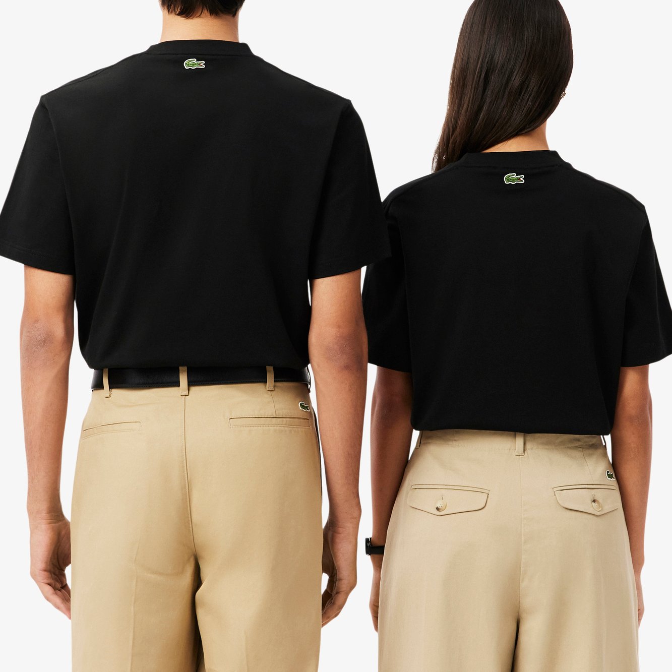 T-shirt unisexe Lacoste seconde main photo 4