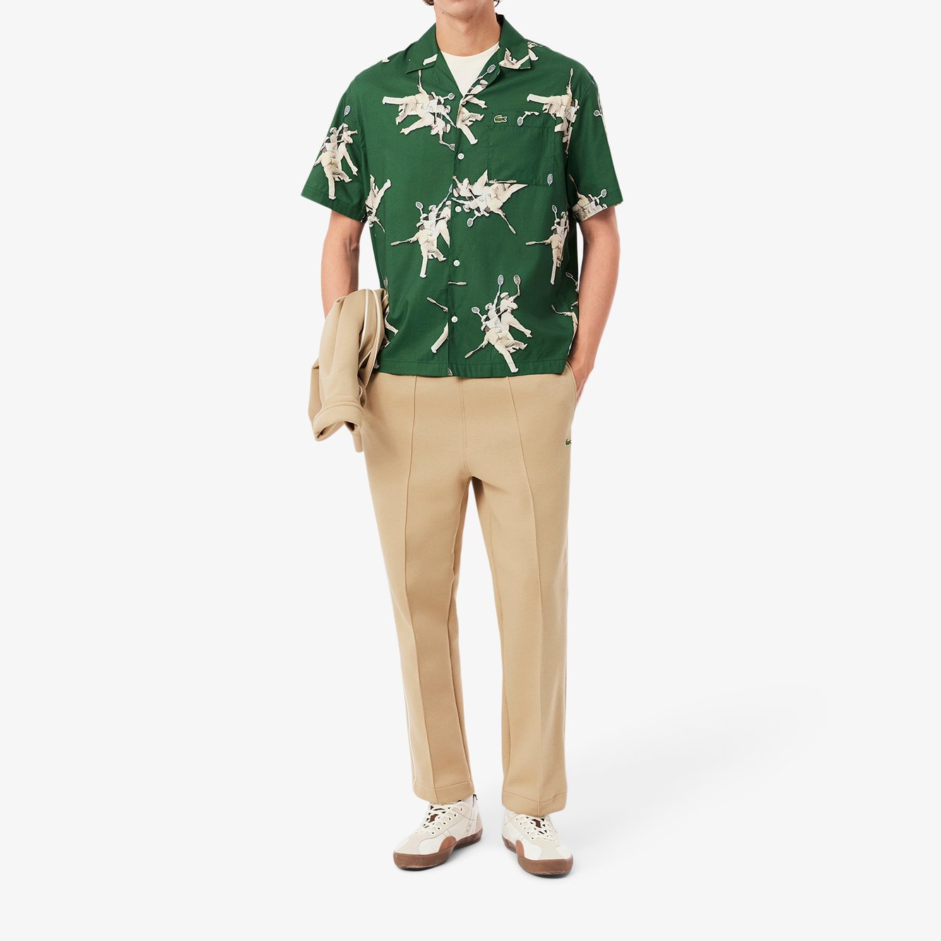 Pantalon de survêtement homme Lacoste seconde main photo 4