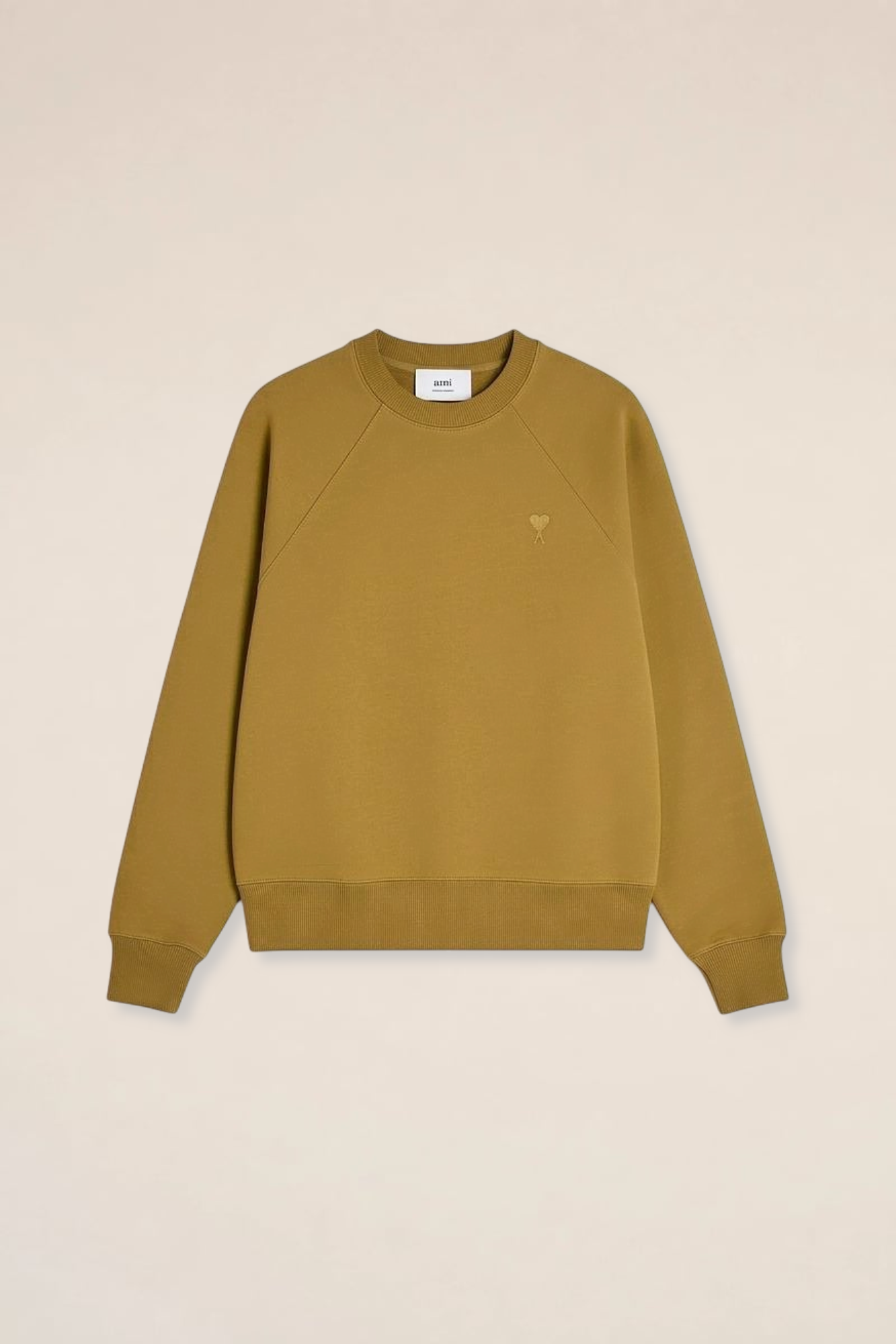 Cotton Tonal Ami de Coeur Sweatshirt Ami second-hand photo 3